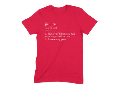 Jiu Jitsu Involuntary Yoga Funny Graphic Tee product type