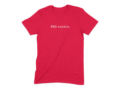 MMA auntie graphic T-shirt product type
