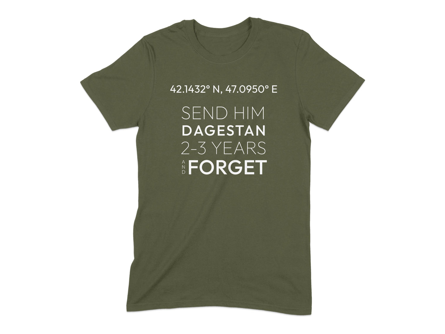 Send Him Dagestan 2-3 Years Forget T-Shirt product